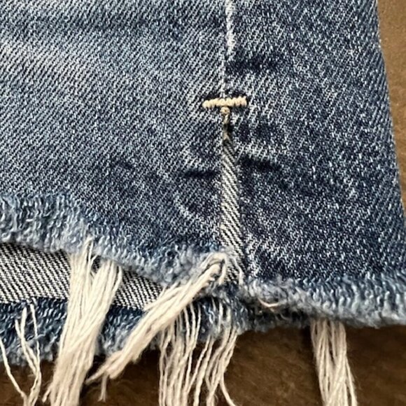 Edwin Cai Denim Jean Cut-Off Shorts in Maui 3" Inseam - Picture 5 of 8